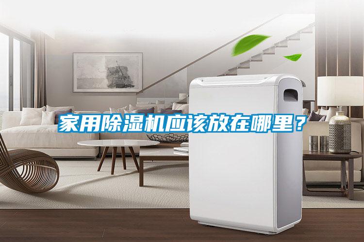 家用除濕機應該放在哪里？