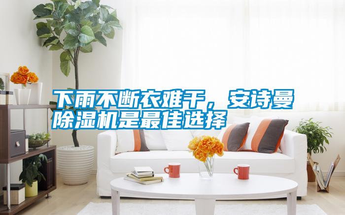 下雨不斷衣難干，安詩(shī)曼除濕機(jī)是最佳選擇