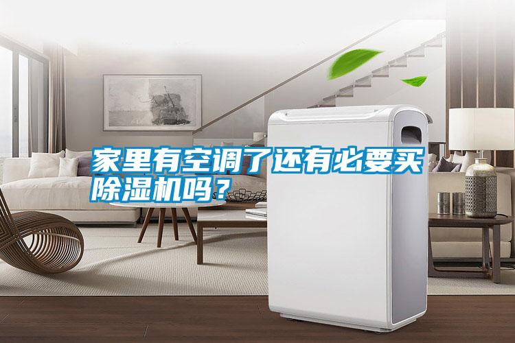 家里有空調(diào)了還有必要買除濕機嗎？