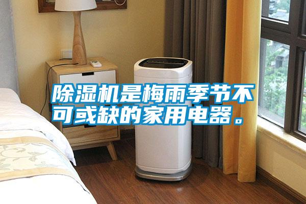 除濕機(jī)是梅雨季節(jié)不可或缺的家用電器。
