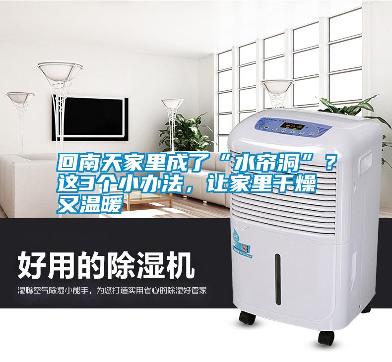 回南天家里成了“水簾洞”？這3個小辦法，讓家里干燥又溫暖