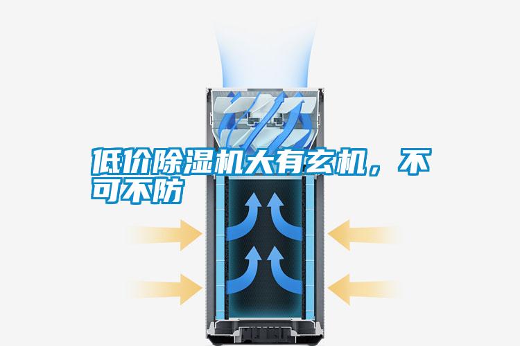 低價除濕機大有玄機，不可不防