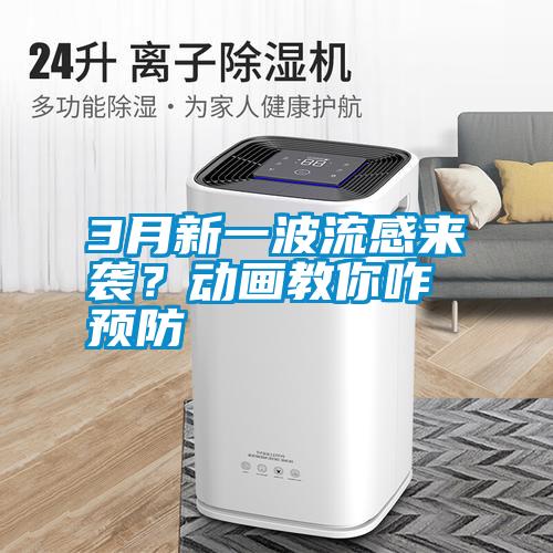 3月新一波流感來襲？動畫教你咋預防