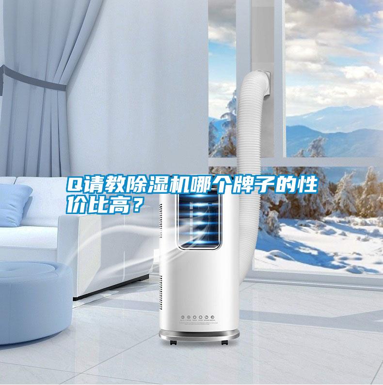 Q請教除濕機哪個牌子的性價比高？