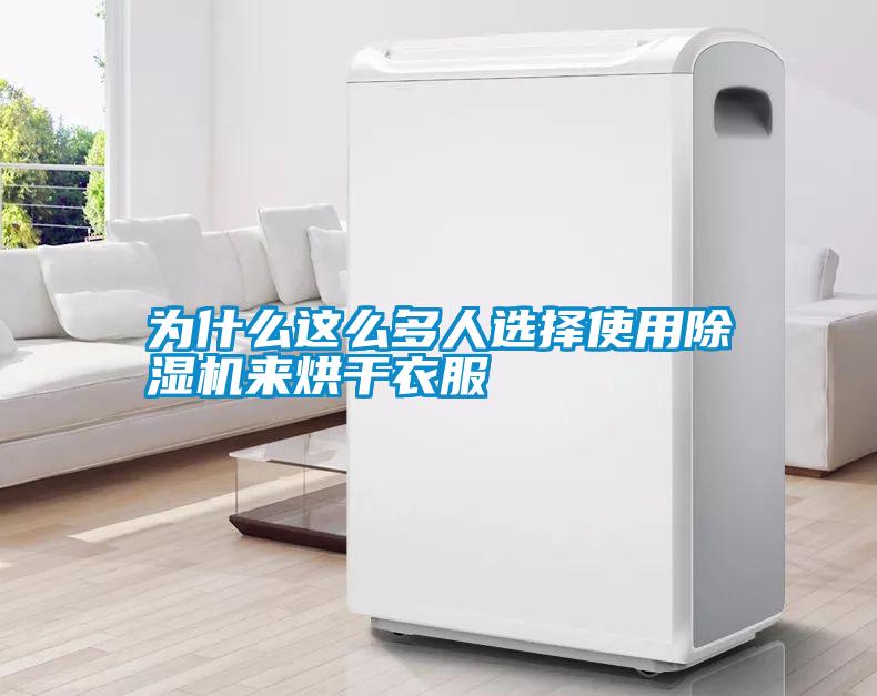 為什么這么多人選擇使用除濕機(jī)來(lái)烘干衣服