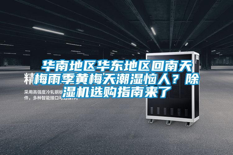 華南地區(qū)華東地區(qū)回南天梅雨季黃梅天潮濕惱人？除濕機選購指南來了