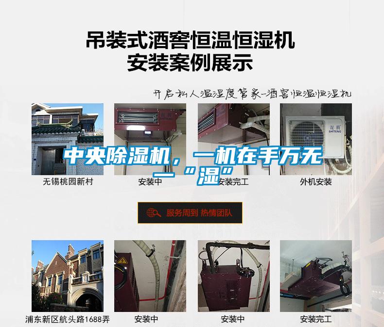 中央除濕機，一機在手萬無一“濕”