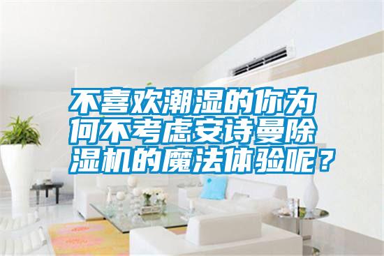 不喜歡潮濕的你為何不考慮安詩曼除濕機的魔法體驗?zāi)兀?/></p>
<p style=