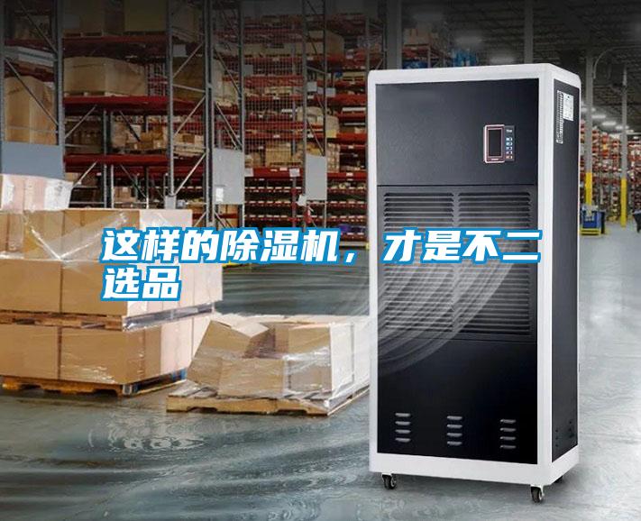 這樣的除濕機，才是不二選品