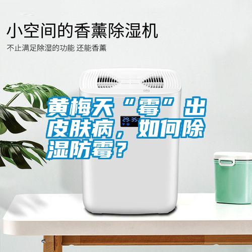 黃梅天“霉”出皮膚病，如何除濕防霉？