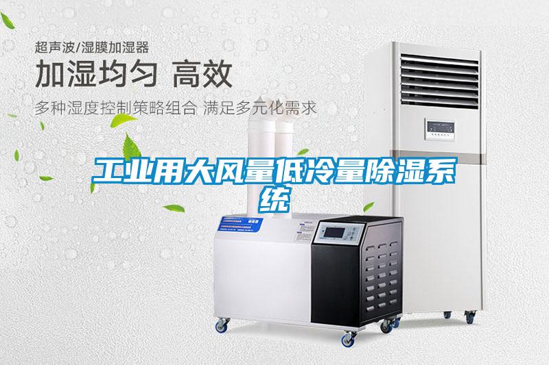 工業(yè)用大風量低冷量除濕系統(tǒng)