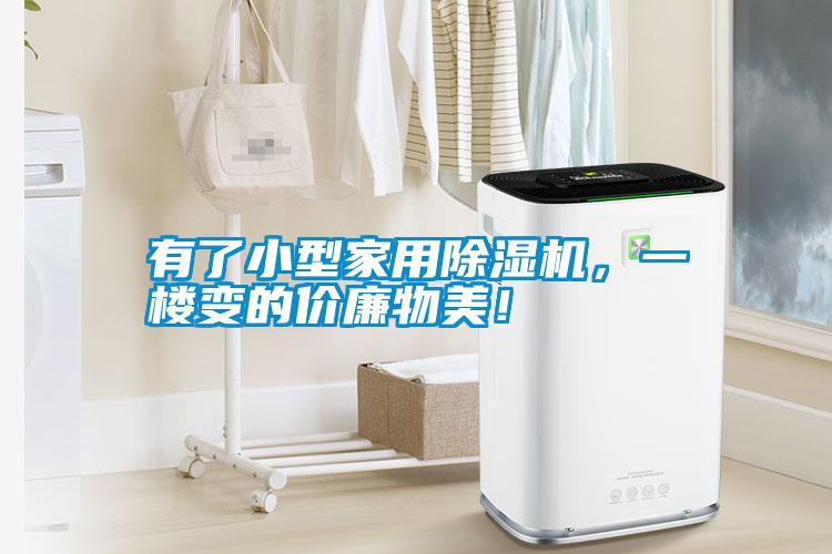 有了小型家用除濕機，一樓變的價廉物美！