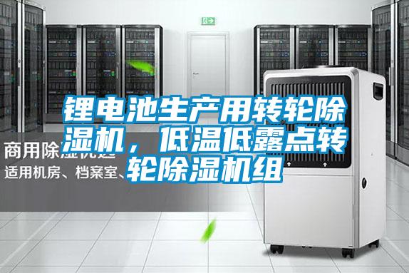 鋰電池生產(chǎn)用轉(zhuǎn)輪除濕機(jī)，低溫低露點(diǎn)轉(zhuǎn)輪除濕機(jī)組