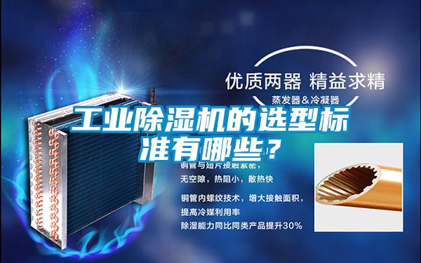 工業(yè)除濕機(jī)的選型標(biāo)準(zhǔn)有哪些？