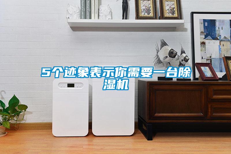 5個跡象表示你需要一臺除濕機(jī)