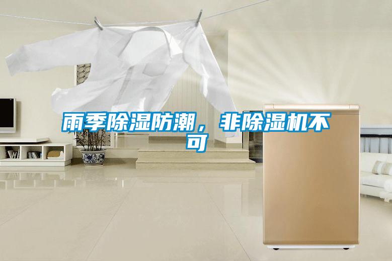 雨季除濕防潮，非除濕機不可