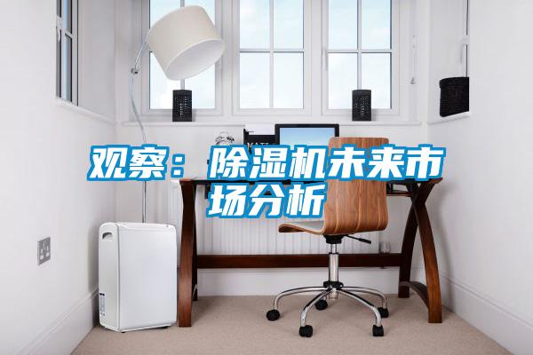 觀察：除濕機(jī)未來市場(chǎng)分析