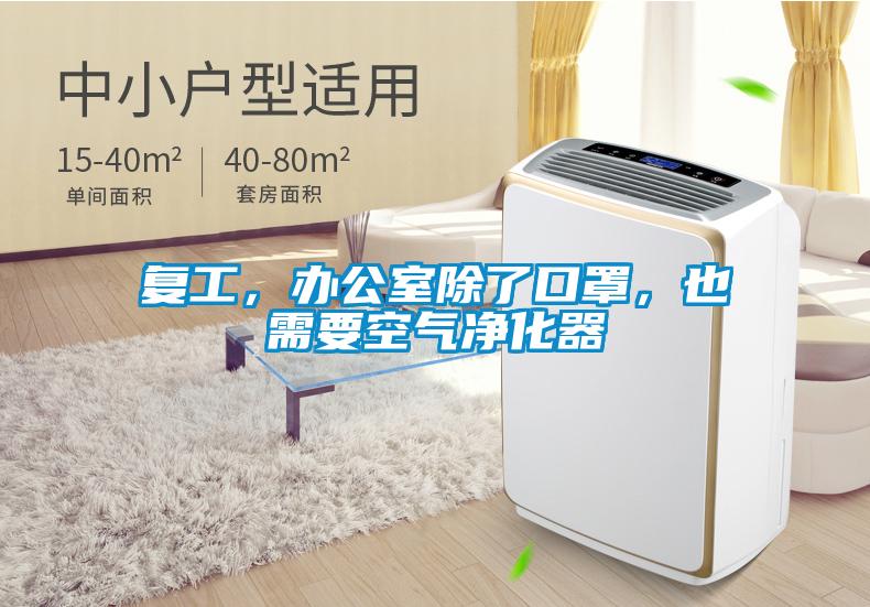 復工，辦公室除了口罩，也需要空氣凈化器