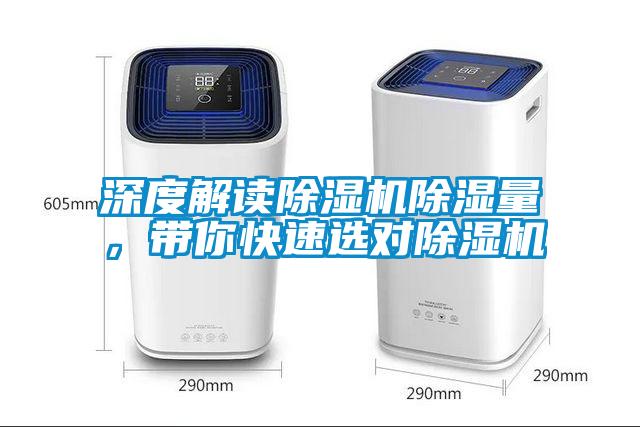 深度解讀除濕機除濕量，帶你快速選對除濕機