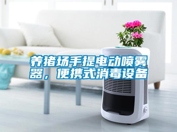 養(yǎng)豬場手提電動噴霧器，便攜式消毒設(shè)備