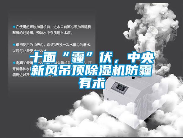 十面“霾”伏，中央新風吊頂除濕機防霾有術