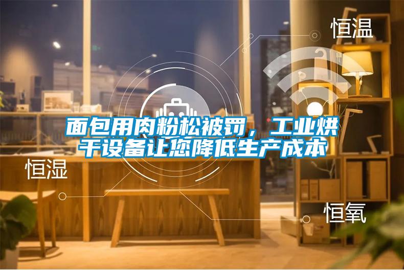 面包用肉粉松被罰，工業(yè)烘干設(shè)備讓您降低生產(chǎn)成本