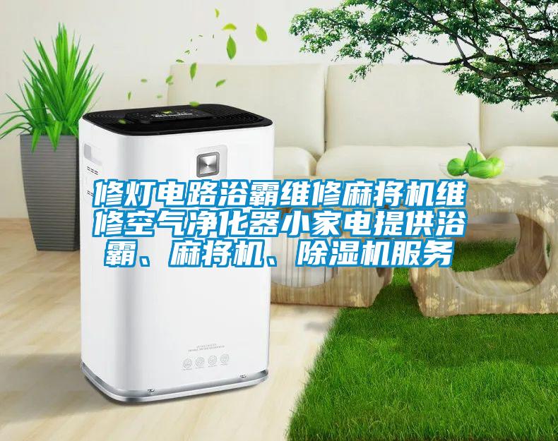修燈電路浴霸維修麻將機(jī)維修空氣凈化器小家電提供浴霸、麻將機(jī)、除濕機(jī)服務(wù)
