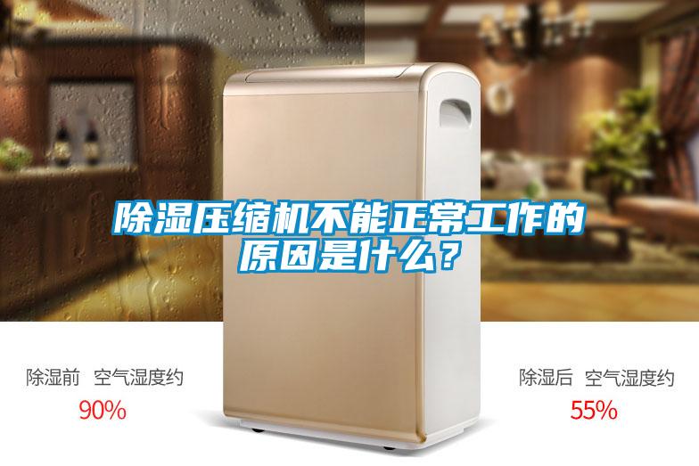 除濕壓縮機(jī)不能正常工作的原因是什么？