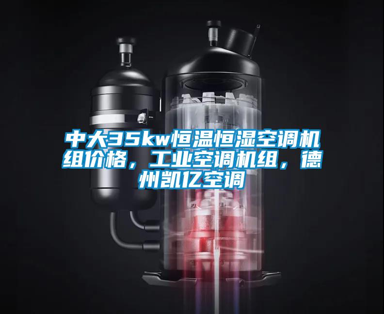 中大35kw恒溫恒濕空調機組價格，工業(yè)空調機組，德州凱億空調