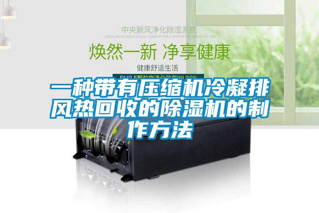一種帶有壓縮機冷凝排風(fēng)熱回收的除濕機的制作方法