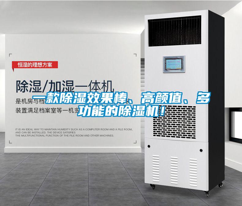 一款除濕效果棒、高顏值、多功能的除濕機！