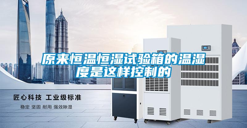 原來恒溫恒濕試驗(yàn)箱的溫濕度是這樣控制的