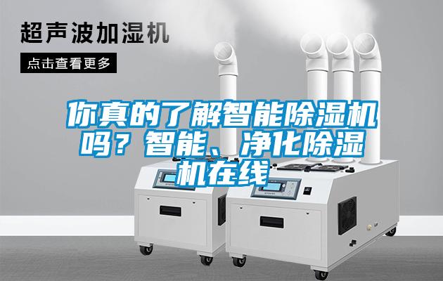 你真的了解智能除濕機(jī)嗎？智能、凈化除濕機(jī)在線