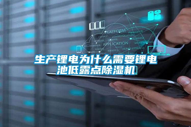 生產(chǎn)鋰電為什么需要鋰電池低露點除濕機(jī)