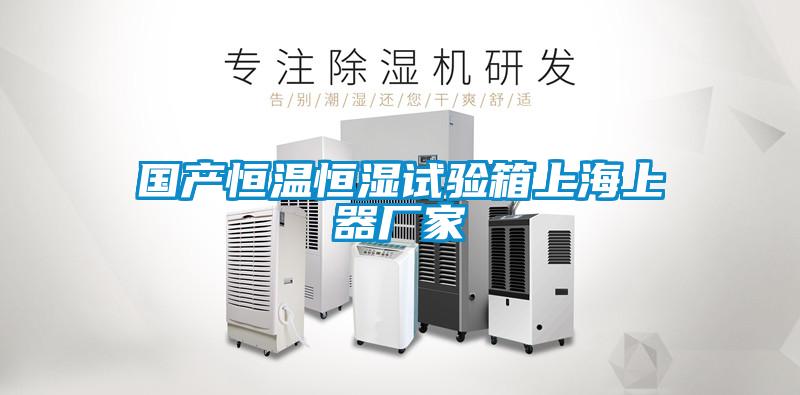 國產(chǎn)恒溫恒濕試驗箱上海上器廠家
