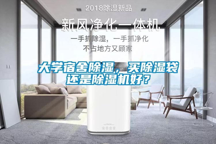 大學宿舍除濕，買除濕袋還是除濕機好？