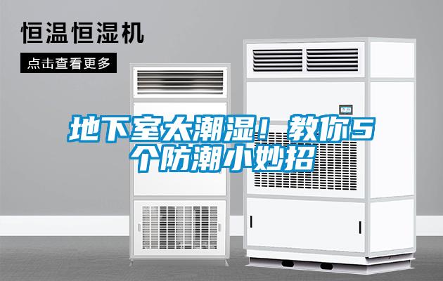地下室太潮濕！教你5個(gè)防潮小妙招