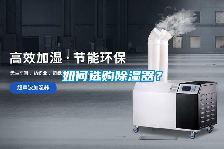 如何選購除濕器？