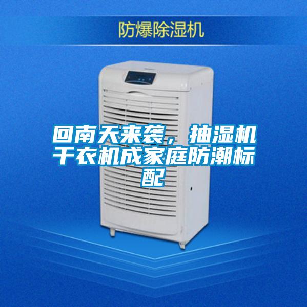 回南天來襲，抽濕機干衣機成家庭防潮標配