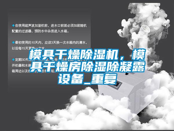 模具干燥除濕機(jī)，模具干燥房除濕除凝露設(shè)備_重復(fù)