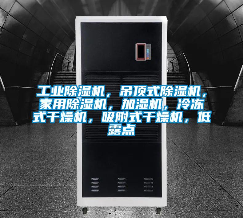工業(yè)除濕機(jī)，吊頂式除濕機(jī)，家用除濕機(jī)，加濕機(jī)，冷凍式干燥機(jī)，吸附式干燥機(jī)，低露點(diǎn)