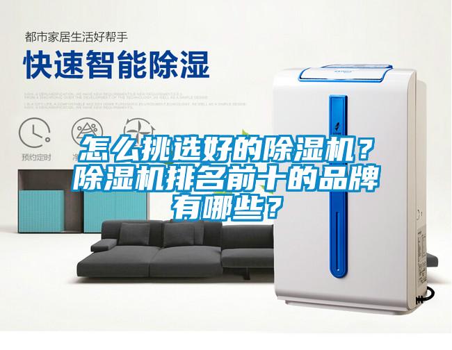 怎么挑選好的除濕機？除濕機排名前十的品牌有哪些？