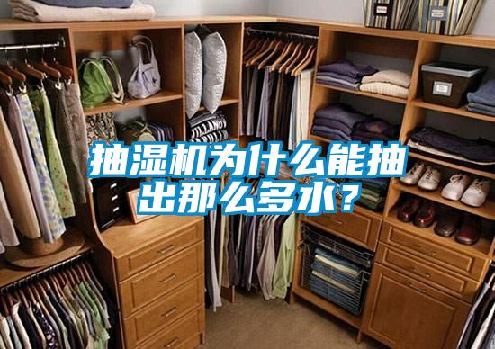 抽濕機為什么能抽出那么多水？