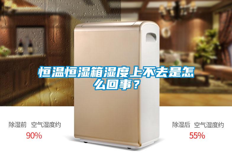 恒溫恒濕箱濕度上不去是怎么回事？