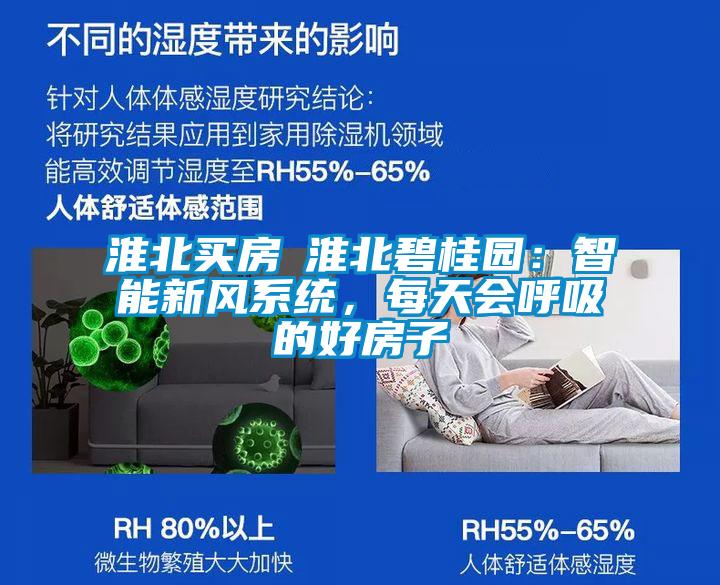 淮北買房│淮北碧桂園：智能新風系統，每天會呼吸的好房子