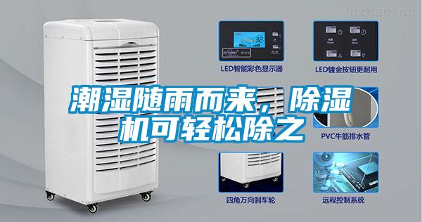 潮濕隨雨而來，除濕機可輕松除之