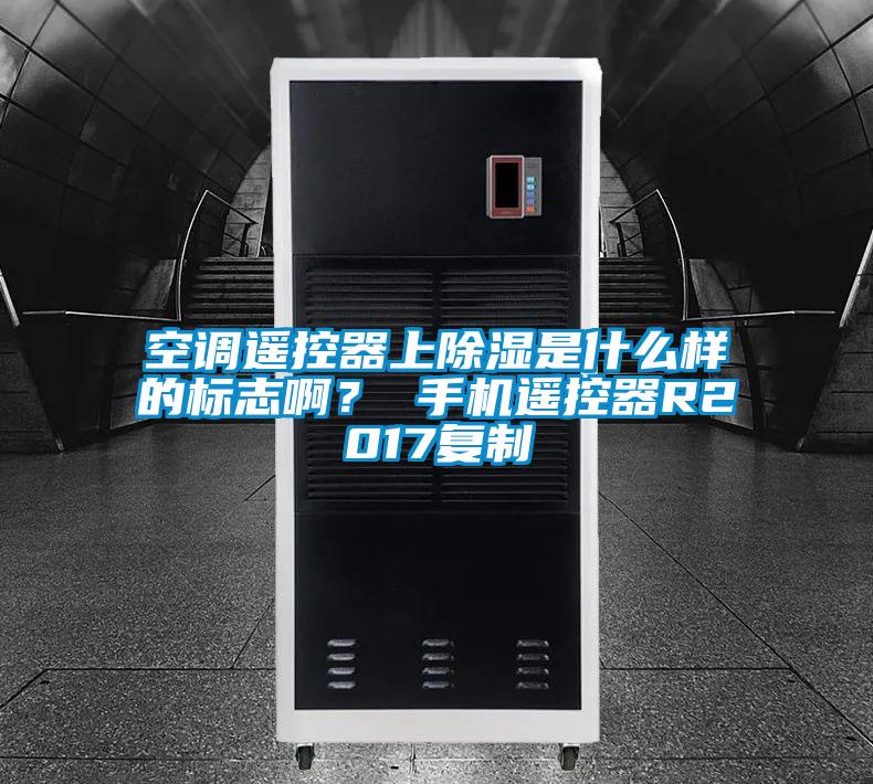 空調(diào)遙控器上除濕是什么樣的標(biāo)志啊？ 手機遙控器R2017復(fù)制