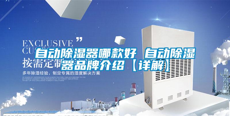 自動(dòng)除濕器哪款好 自動(dòng)除濕器品牌介紹【詳解】