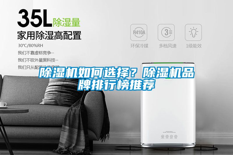 除濕機如何選擇？除濕機品牌排行榜推薦