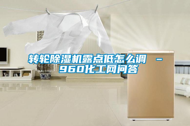 轉(zhuǎn)輪除濕機(jī)露點(diǎn)低怎么調(diào) – 960化工網(wǎng)問(wèn)答